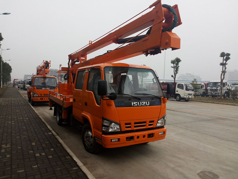 慶鈴五十鈴16米高空作業(yè)車