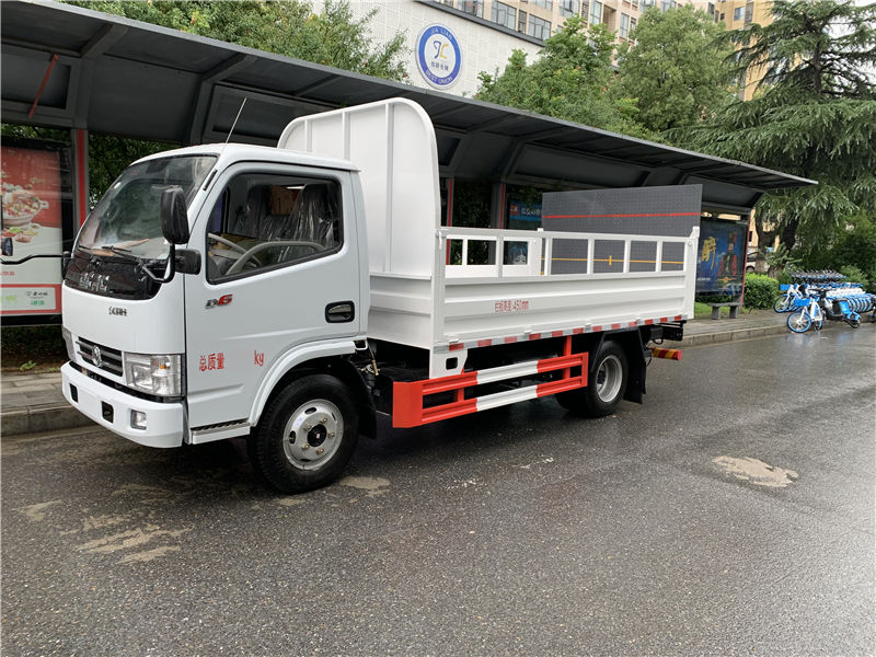 桶裝垃圾運輸車|（藍牌國六）